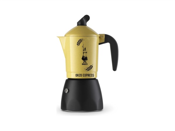 BIALETTI INDUSTRIE Orzo express, moka - 2 tazze, giallo