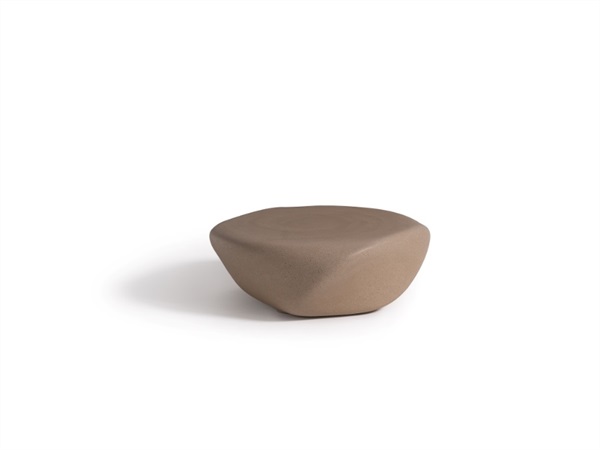 SLIDE Reborn, tavolino 70x75 almond beige