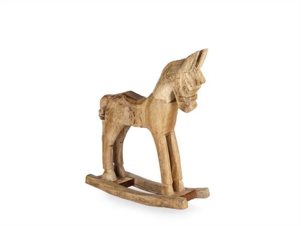 BIZZOTTO Cavallino a dondolo archer marrone