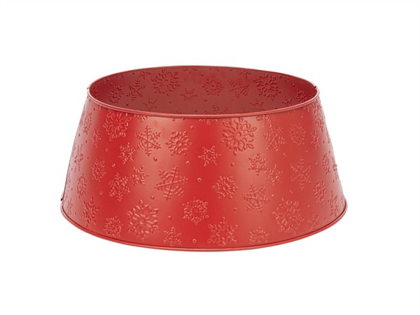 BIZZOTTO Copribase albero Hollis rosso Ø60 cm