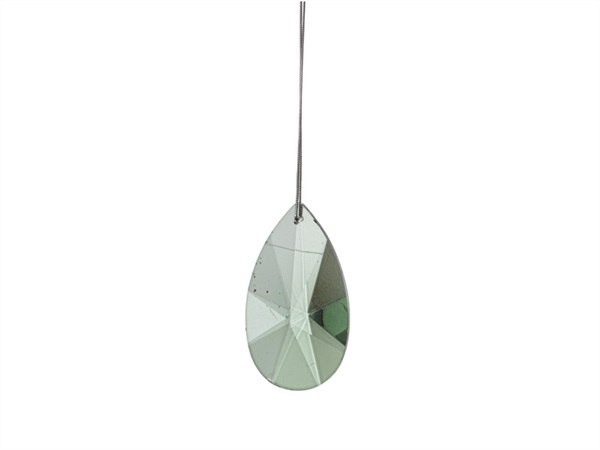 BIZZOTTO Pendaglio eldrid in vetro goccia verde, h 6,5 cm