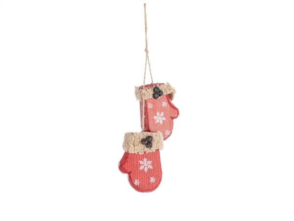 BIZZOTTO Pendaglio cortina muffola rosso/argento
