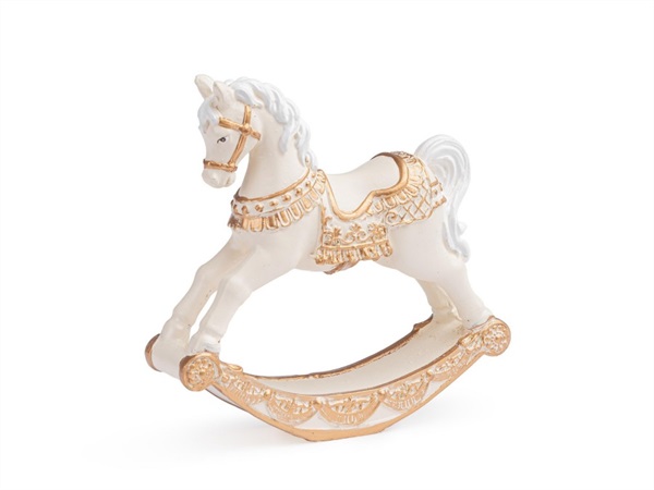 BIZZOTTO Cavallino a dondolo darling beige h11,5