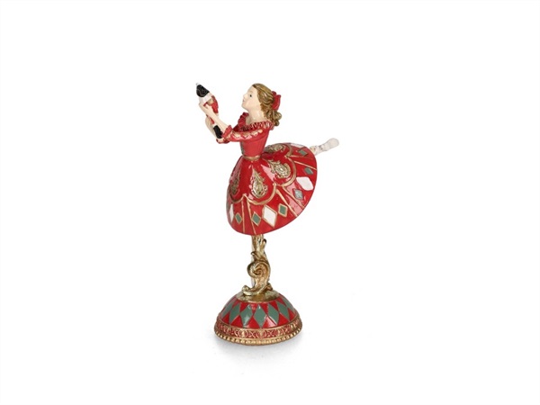 BIZZOTTO Ballerina jocelin stand rosso h21,3