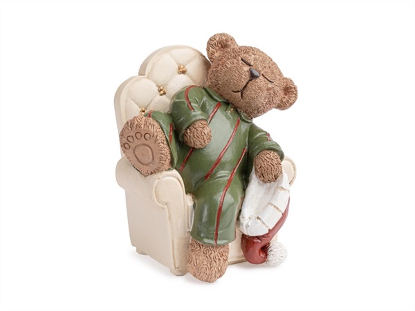 BIZZOTTO Orso jeff seduto con poltrona