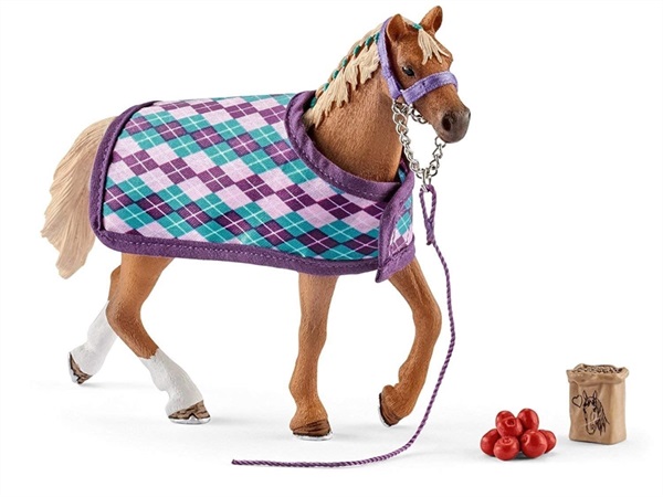 SCHLEICH purosangue inglese con mantello