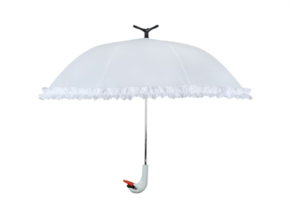 COUNTRY STYLE Ombrello con Bastone a Forma di Cigno