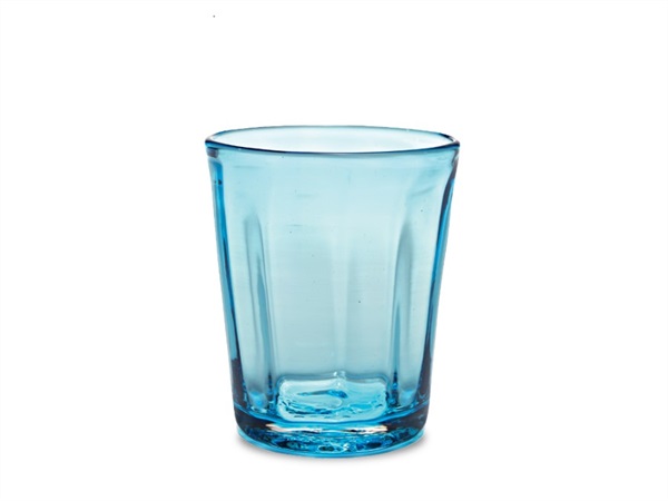 ZAFFERANO S.R.L. Bei, bicchiere acquamarina 32 cl