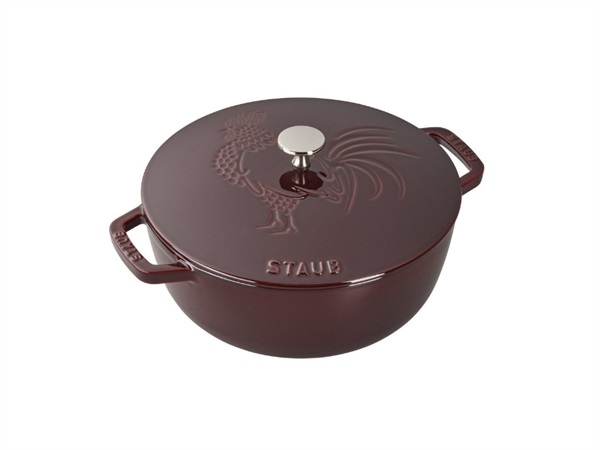 STAUB Cocotte galletto rosso granata, Ø 24 cm