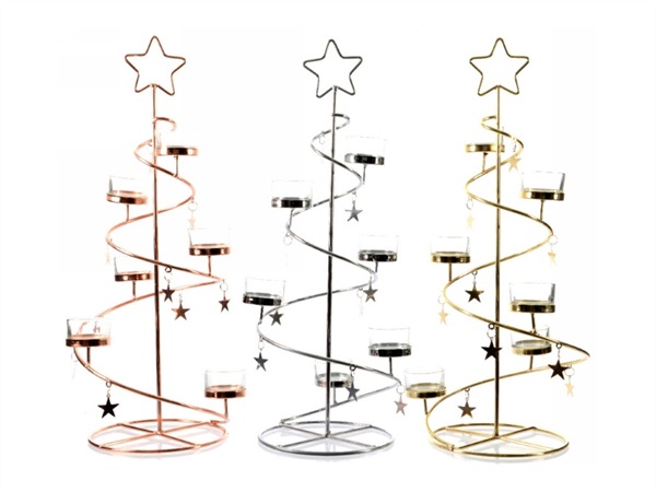 KAEMINGK Albero di Natale in ferro con Tealight, Kaemingk