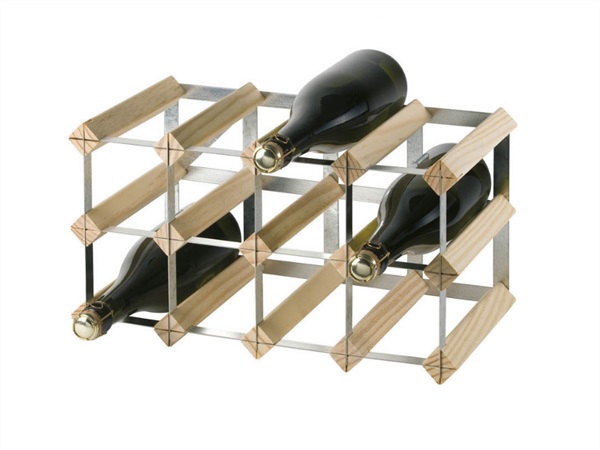 TRABO Kit 12 bottiglie Cantinetta già montata