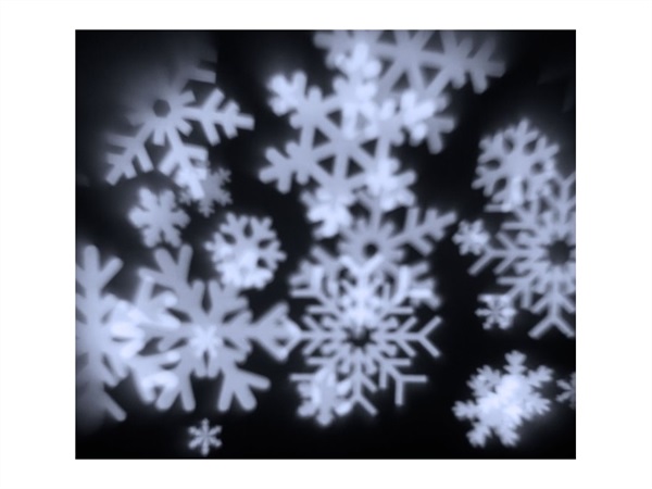 FIRMO BATTISTA E FIGLI PROIETTORE LED FIOCCHI DI NEVE LUCE FREDDA