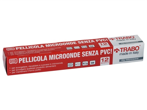 TRABO Pellicola 12 mt per forno microonde