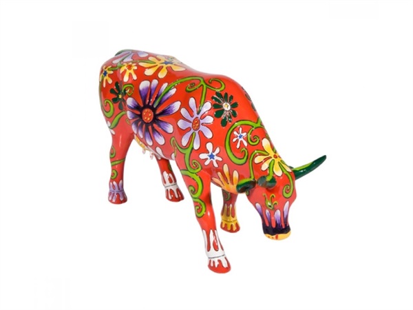 COWPARADE flower lover cow