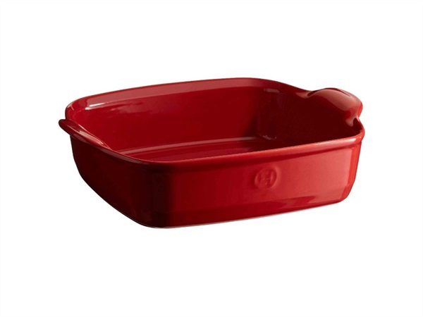 EMILE HENRY-EMILE & CO Pirofila quadrata, Grand Cru, rosso, Emile Henry