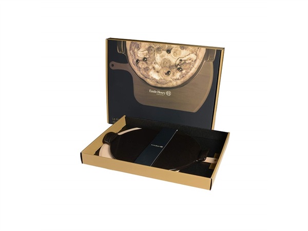 Cofanetto Pizza Box, carbone nero, Emile Henry
