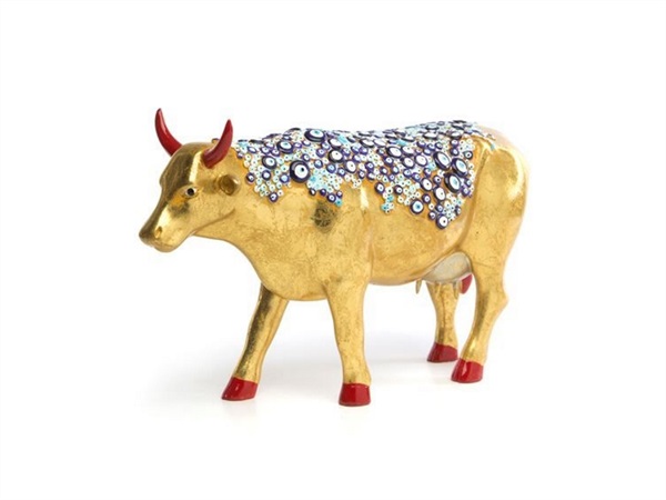 COWPARADE the evil eye cow