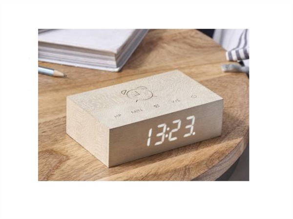 GINGKO Flip click clock bianco