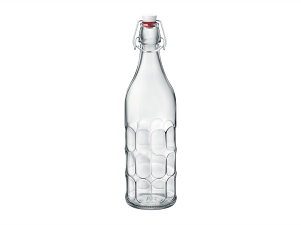 BORMIOLI ROCCO Bottiglia Moresca con tappo ermetico bianco, 100 cl