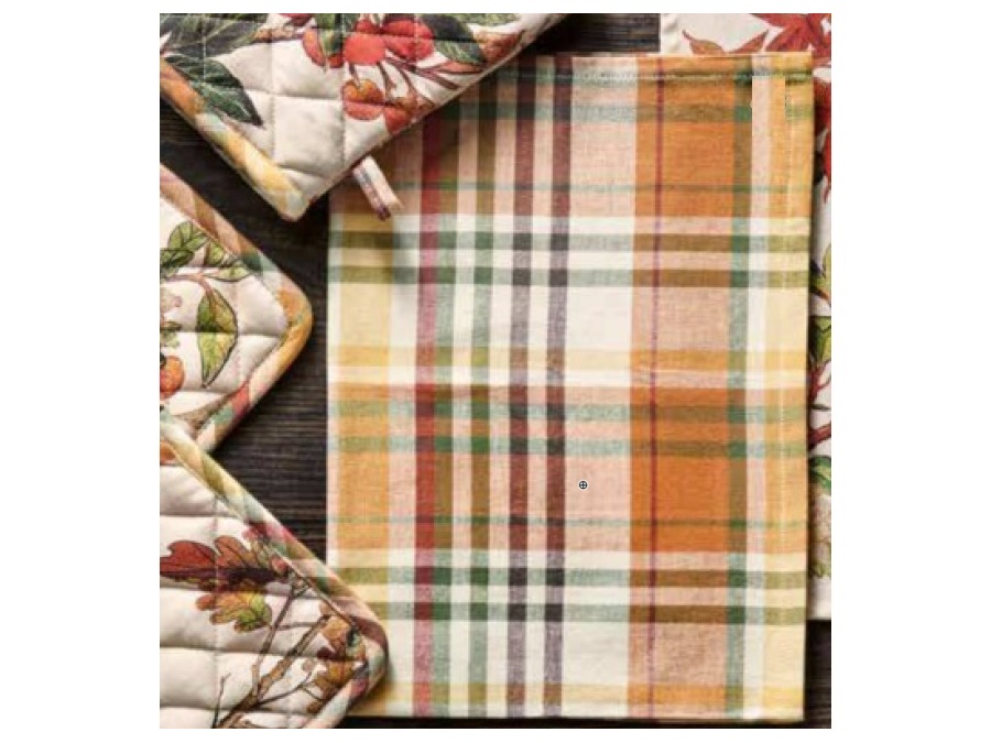 BRANDANI GIFT GROUP S.A.S. Corbezzoli, strofinaccio tartan 50x70 cm