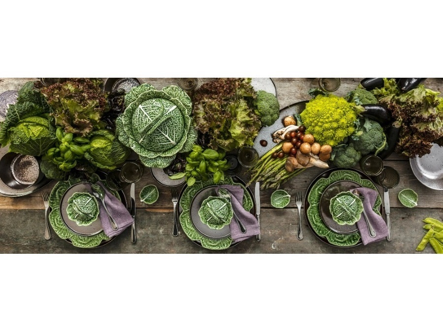 BORDALLO PINHEIRO Couve, piatto frutta 19 cm