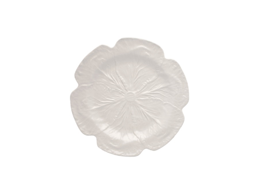 BORDALLO PINHEIRO Couve, sottopiatto 30 bianco