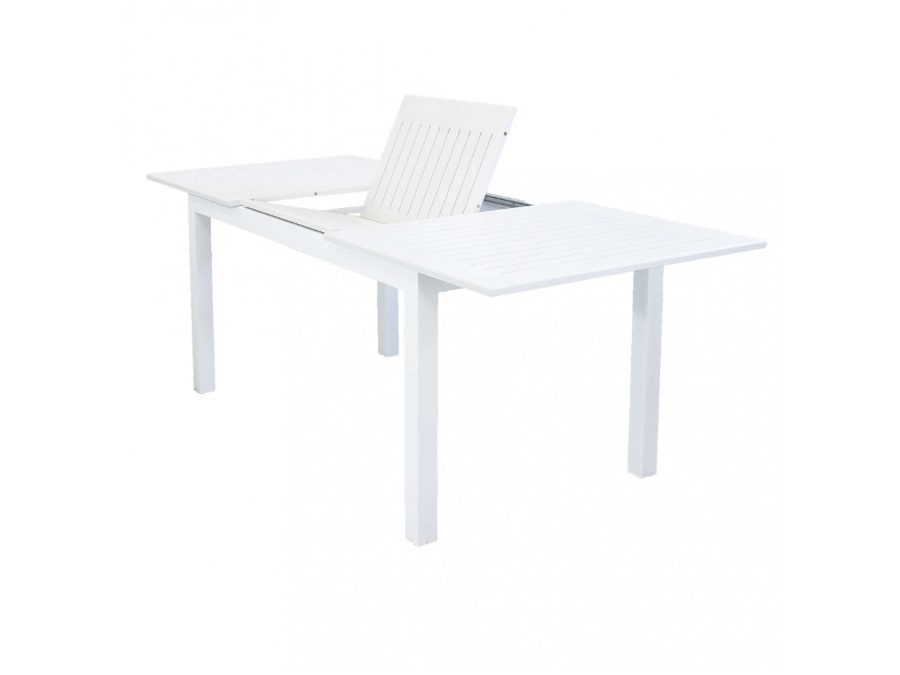 MAGAZZINI COSMA S.P.A. Cuba, tavolo allungabile 150/210 x 90 bianco