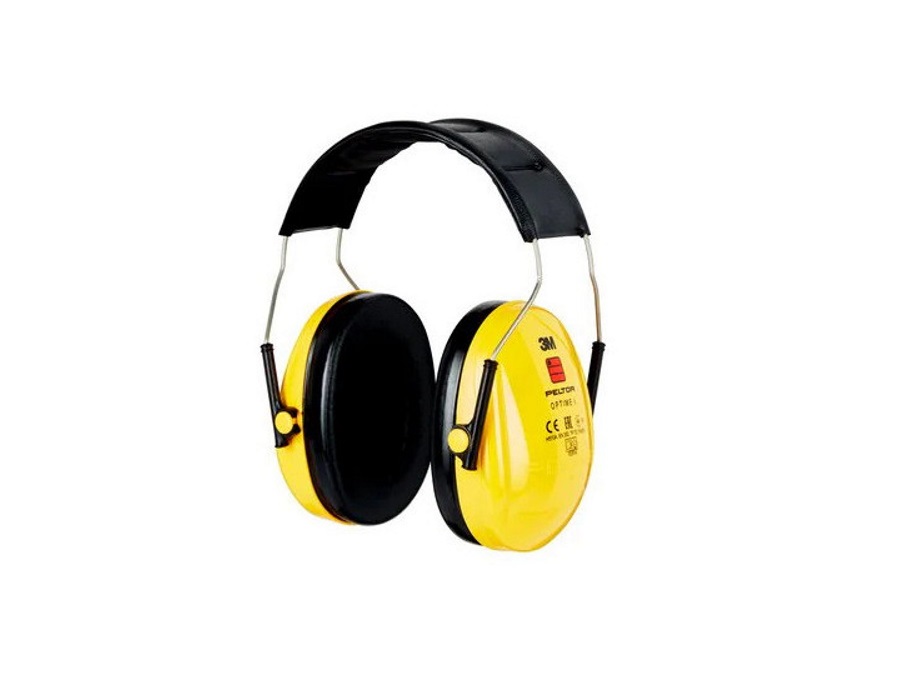 3M ITALIA CUFFIE AURICOLARI, 27 dB, GIALLO, CON BARDATURA TEMPORALE, H510A-401-GU, PELTOR OPTIME