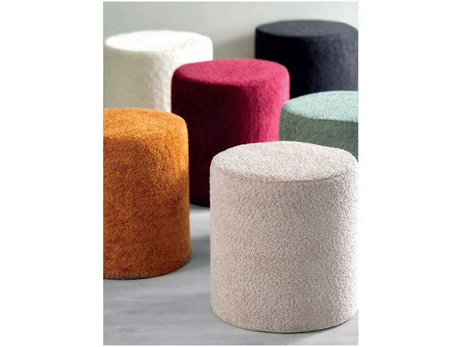 MAISON SUCREE Cylinder, pouf in nuage 38x38x38 cm