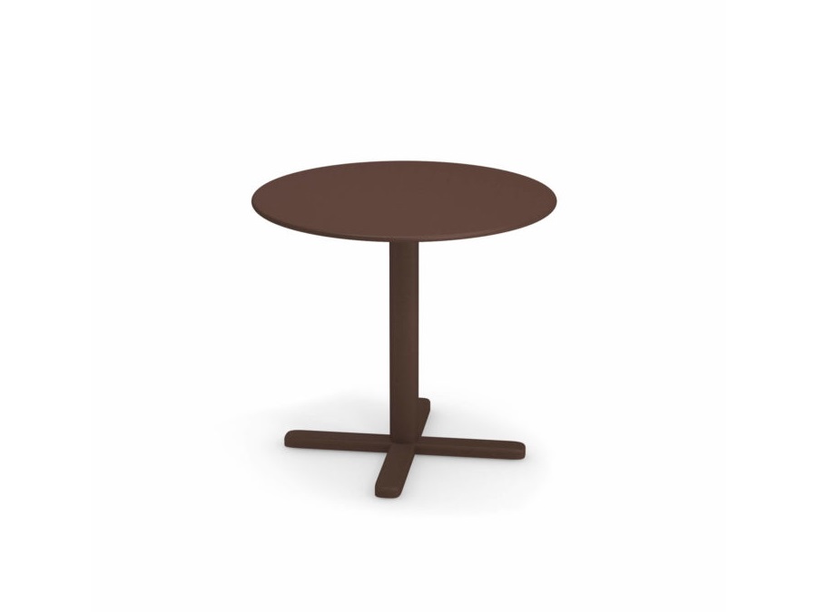 EMU Darwin tavolo abbattibile Ø 80 cm, corten 86