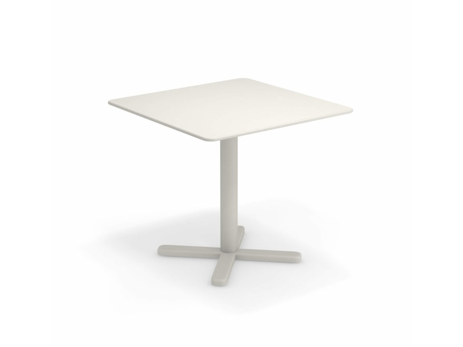 EMU Darwin tavolo quadrato 80x80 cm, bianco 23