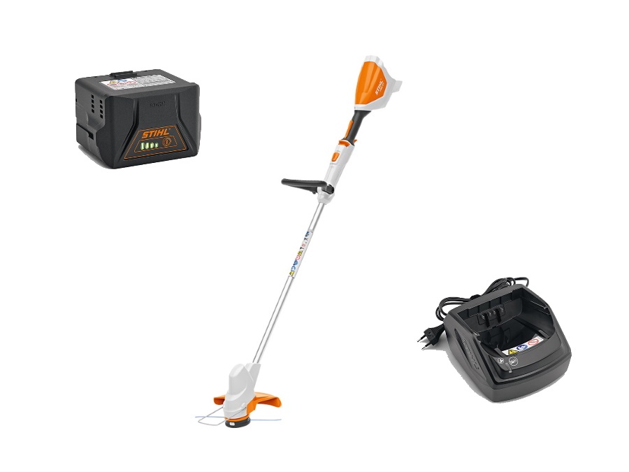ANDREAS STIHL Decespugliatore a batteria akku FSA57 con batteria AK10 e caricabatterie AL101