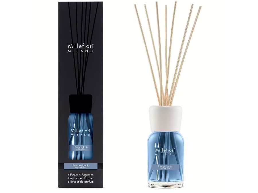 MILLEFIORI Diffusore a bastoncini 100 ml - Blue Posidonia