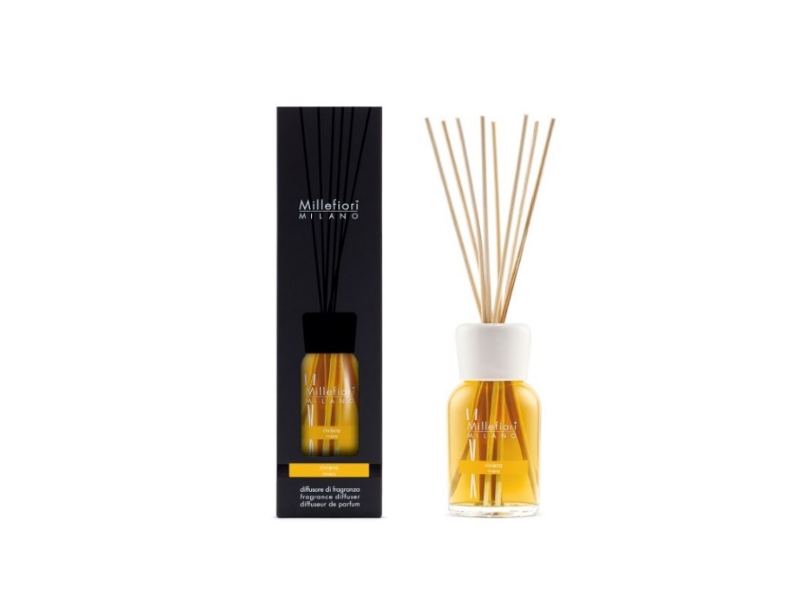 MILLEFIORI Diffusore a bastoncini collezione natural 100ml - riviera