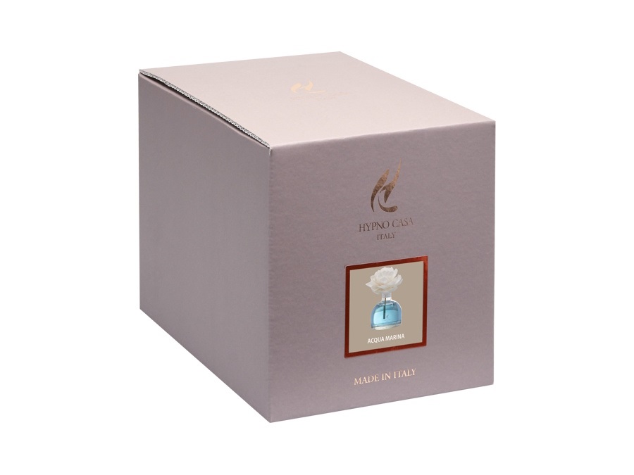 HYPNO CASA Diffusore con rosa 100 ml - Acqua Marina
