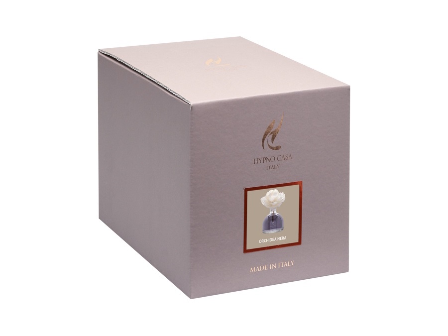 HYPNO CASA Diffusore con rosa 100 ml - Orchidea Nera