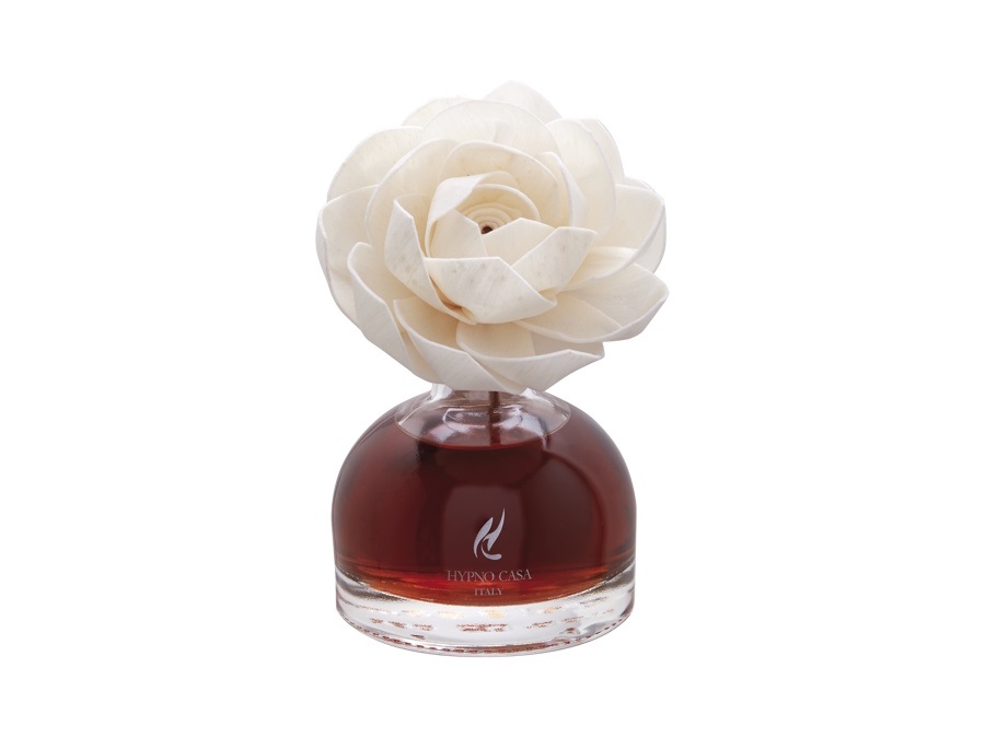 HYPNO CASA Diffusore con rosa 100 ml - Sandalo Nobile