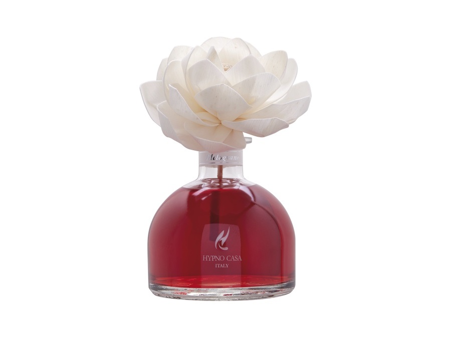 HYPNO CASA Diffusore con rosa 250 ml - Melograno