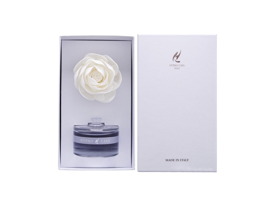 HYPNO CASA Diffusore con rosa 60 ml - Orchidea Nera