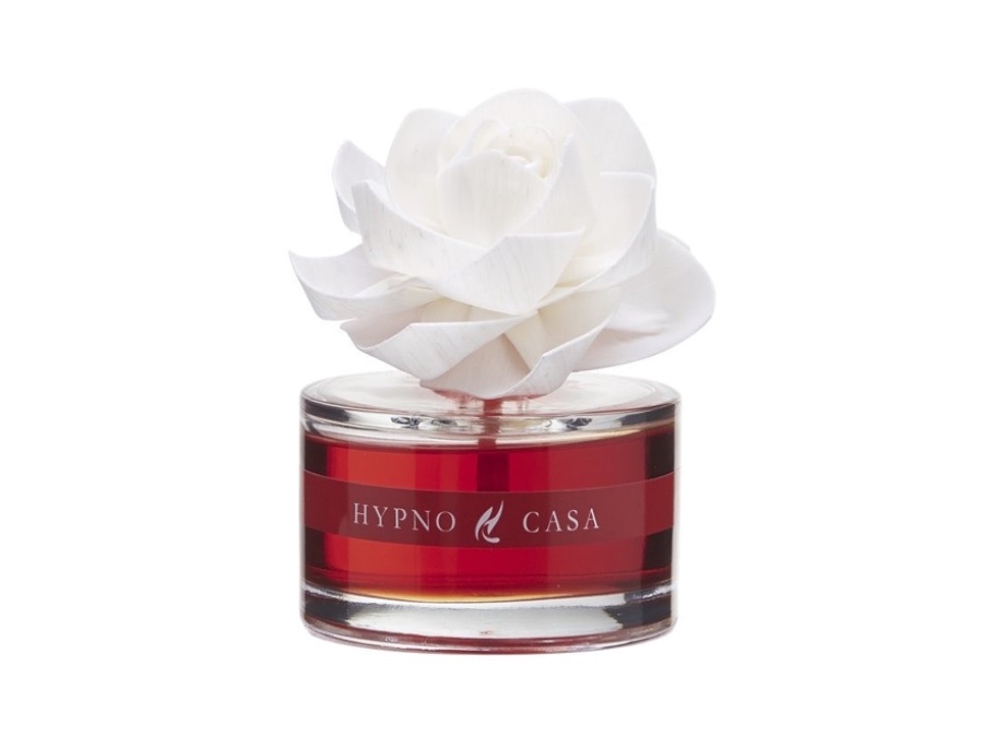 HYPNO CASA Diffusore con rosa 60 ml - Rosso Divino