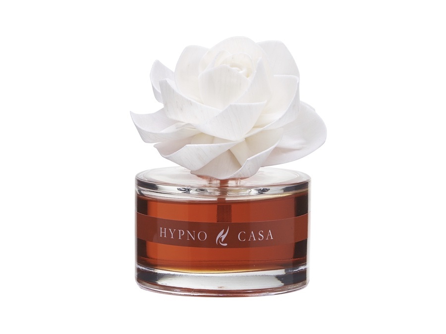 HYPNO CASA Diffusore con rosa 60 ml - Sandalo Nobile