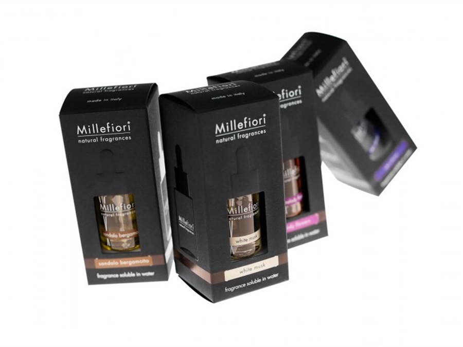 MILLEFIORI DIFFUSORE ELETTRICO AD ULTRASUONI IN VETRO SFERA MILLEFIORI