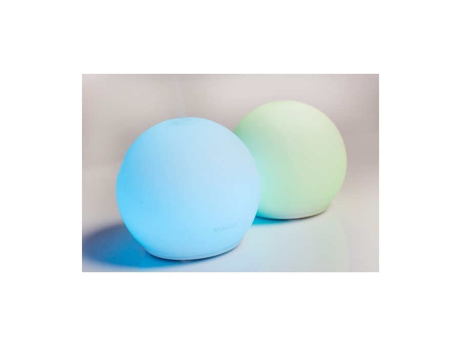 MILLEFIORI DIFFUSORE ELETTRICO AD ULTRASUONI IN VETRO SFERA MILLEFIORI