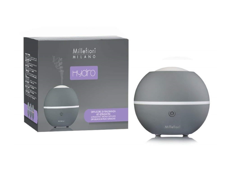 MILLEFIORI DIFFUSORE ELETTRICO AD ULTRASUONI SFERA MILLEFIORI GRIGIO