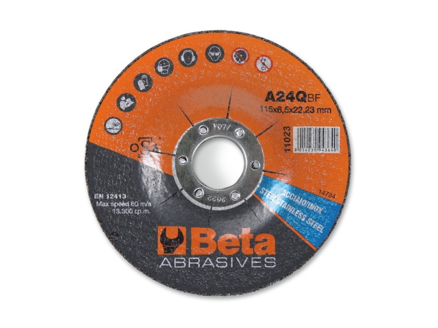 BETA UTENSILI Disco abrasivo da sbavo A24q