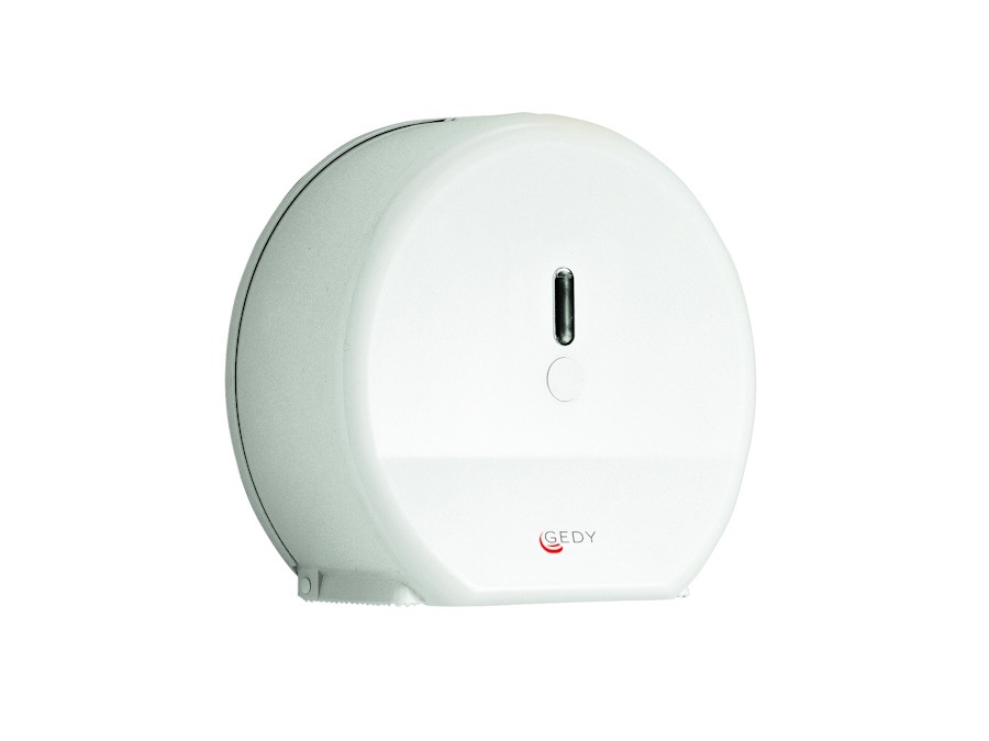 GEDY SPA Distributore maxi per rotoli di carta igienica bianco