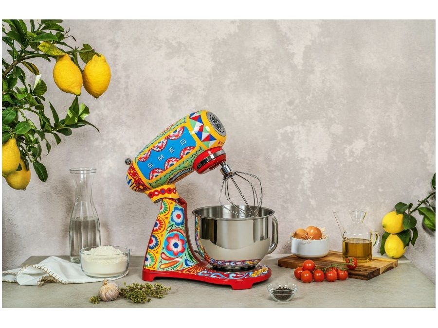 SMEG Dolce&gabbana Sicily is my love, impastatrice planetaria