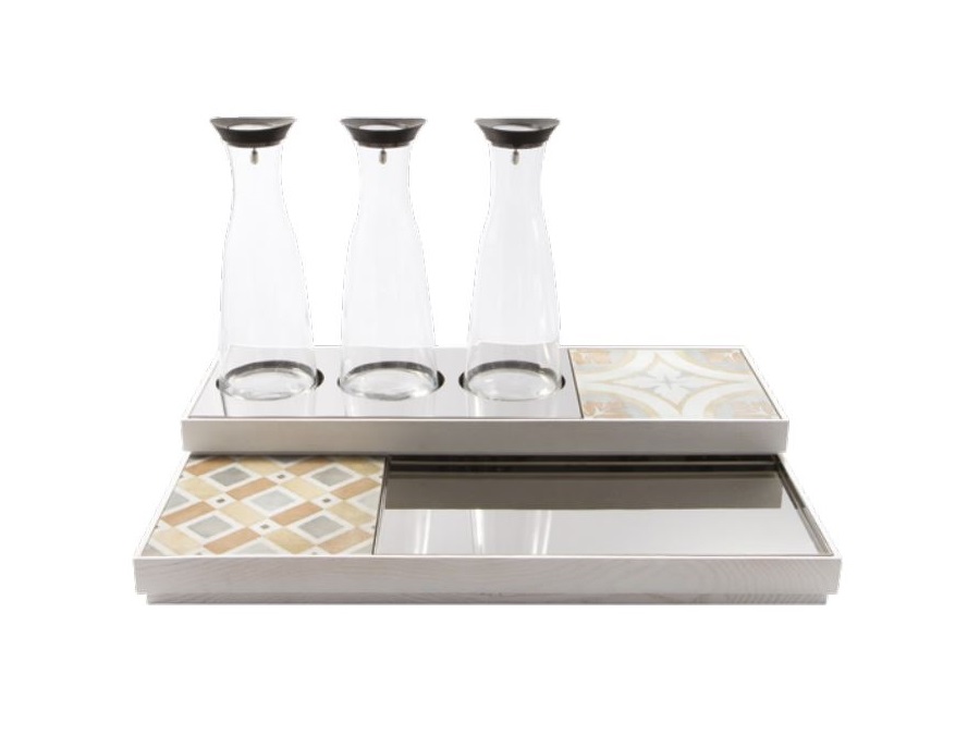 ABERT Domino, set refrigerato bianco, 40x60 cm