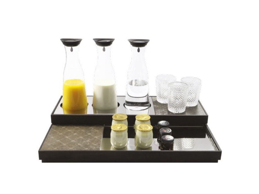 ABERT Domino, set refrigerato nero, 40x60 cm