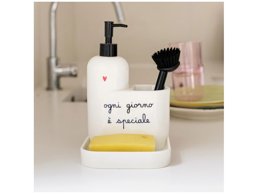 SIMPLE DAY LIVING & LIFESTYLE Dosasapone Plus bianco Ogni giorno è speciale